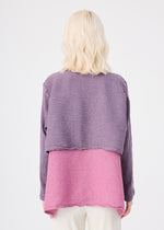 POLYCOTTON CREPE、ウィメンズ_トップス_カーディガン、着用画像2