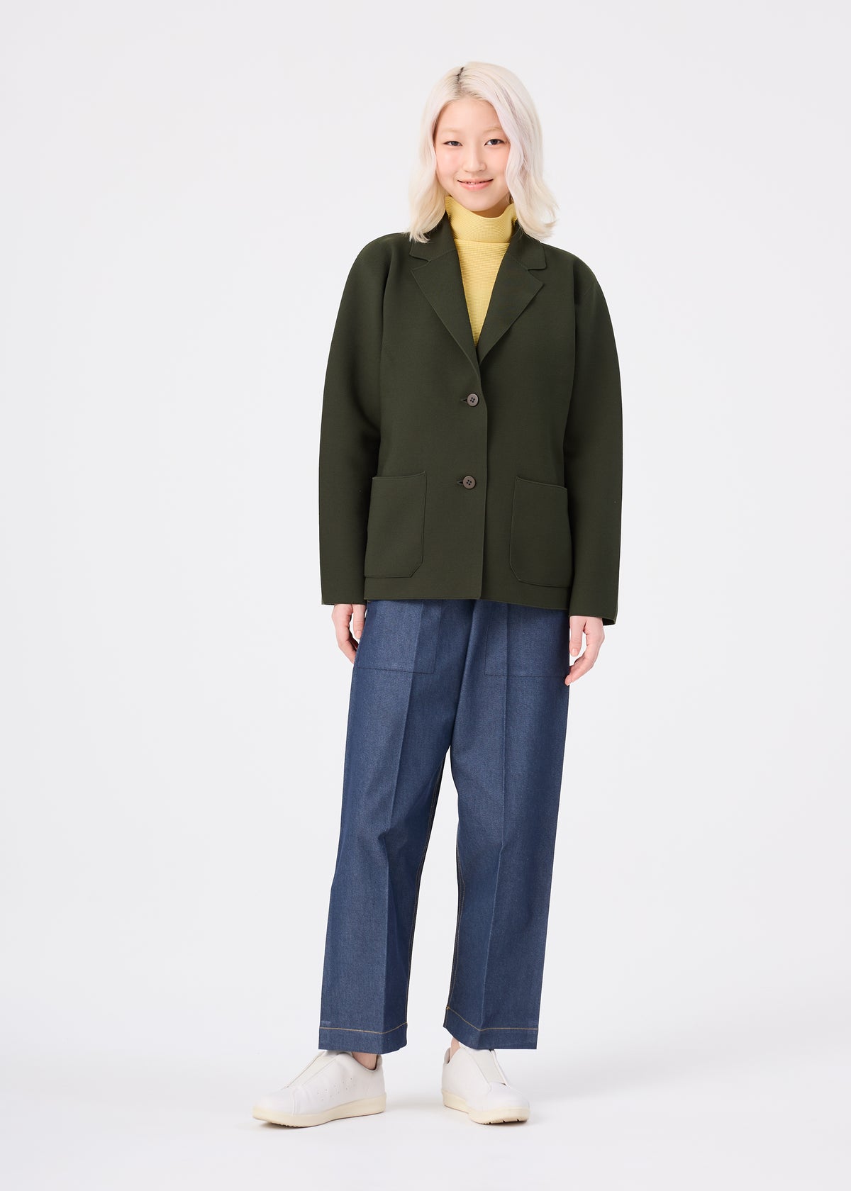 SOLID KNIT、ウィメンズ_ジャケット&コート_ジャケット＆ブルゾン、着用画像3