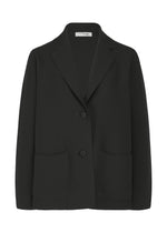 SOLID KNIT、ウィメンズ_ジャケット&コート_ジャケット＆ブルゾン、ブラック
