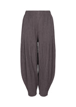 MIX FINE KNIT PLEATS BOTTOM、ウィメンズ_パンツ、ブラック