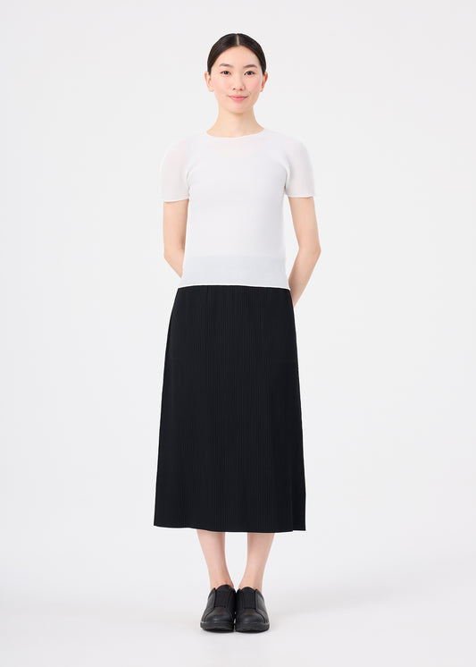 FINE KNIT PLEATS、ウィメンズ_スカート、着用画像1