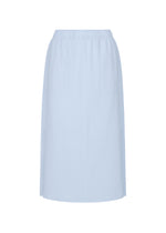 MESH PLEATS、ウィメンズ_スカート、ブルー