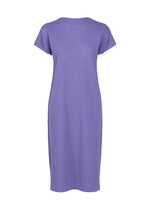 FINE KNIT PLEATS COLOR 2、ウィメンズ_ワンピース、パープル
