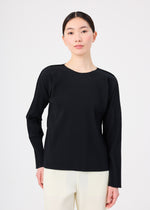 FINE KNIT PLEATS、ウィメンズ_トップス_トップ、着用画像1