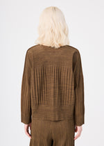 MIX FINE KNIT PLEATS、ウィメンズ_トップス_トップ、着用画像2