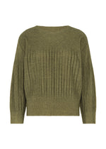 MIX FINE KNIT PLEATS、ウィメンズ_トップス_トップ、イエロー