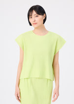 MESH PLEATS、ウィメンズ_トップス_トップ、着用画像1