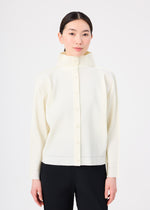 FINE KNIT PLEATS、ウィメンズ_トップス_カーディガン、着用画像1