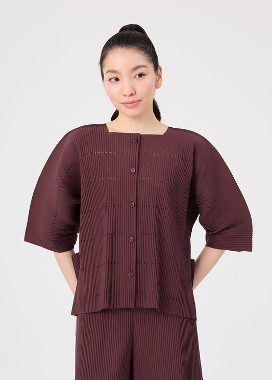 TOWER PLEATS、ウィメンズ_トップス_カーディガン、着用画像1