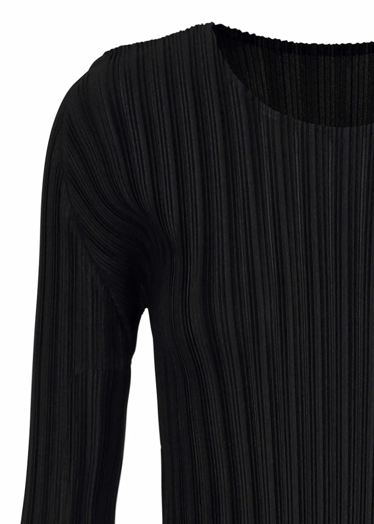 RIB PLEATS BASICS、ウィメンズ_トップス_トップ、ディテール画像2
