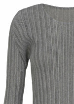 RIB PLEATS BASICS、ウィメンズ_トップス_トップ、ディテール画像2