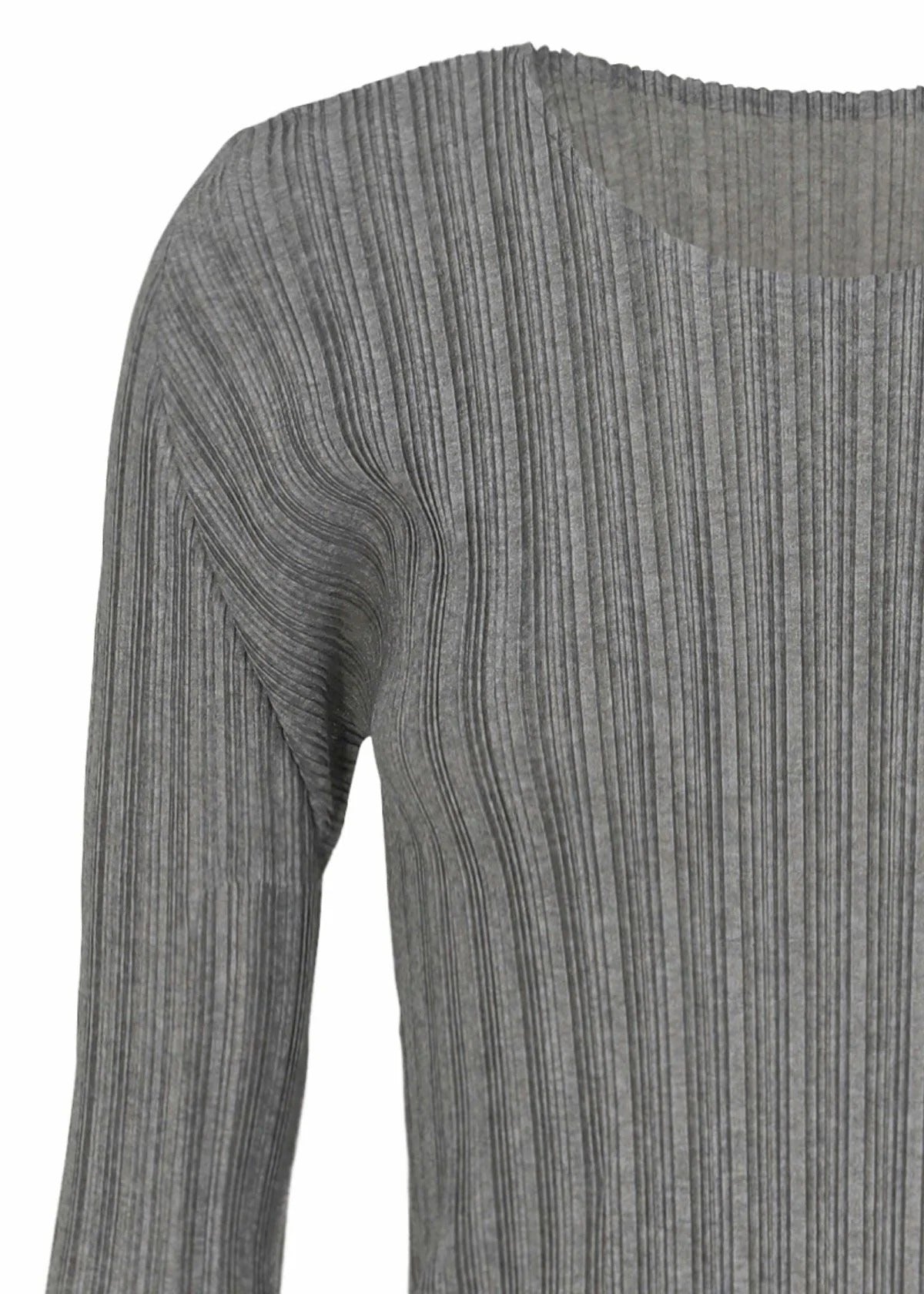 RIB PLEATS BASICS、ウィメンズ_トップス_トップ、ディテール画像2