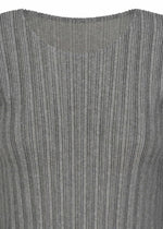 RIB PLEATS BASICS、ウィメンズ_トップス_トップ、ディテール画像3