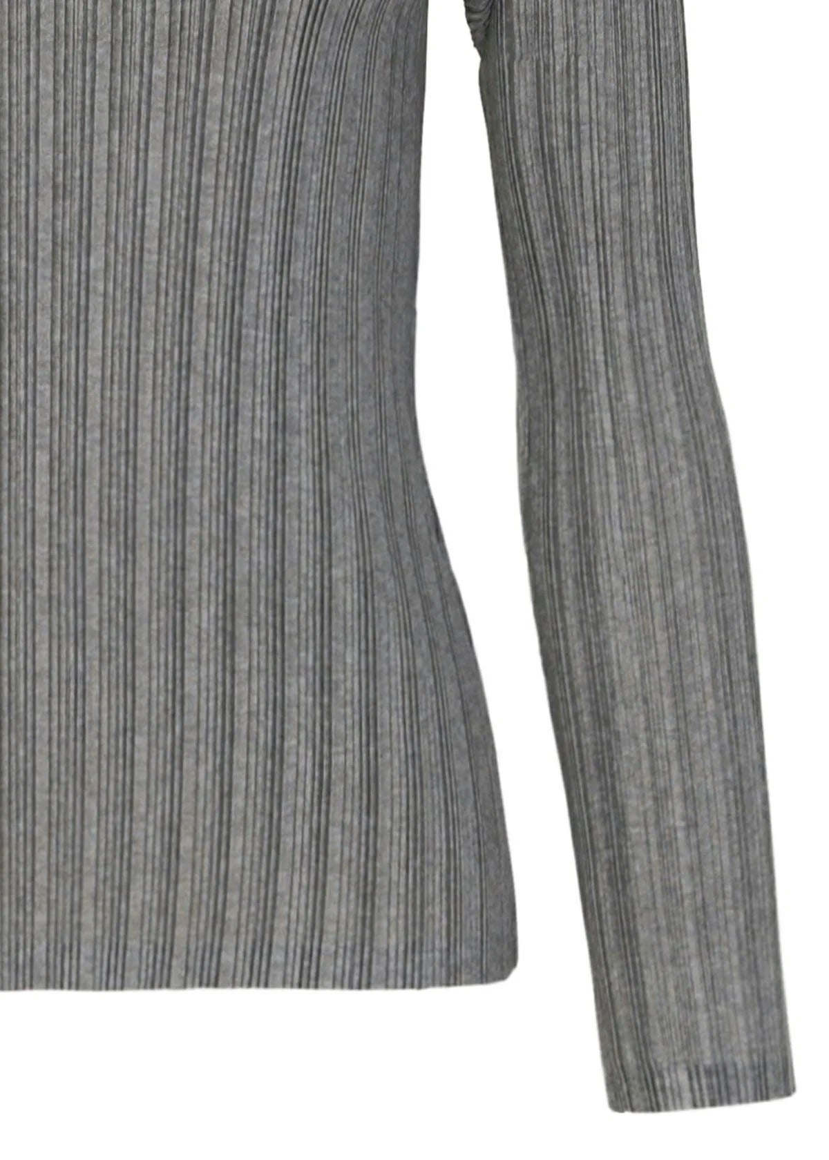 RIB PLEATS BASICS、ウィメンズ_トップス_トップ、ディテール画像4