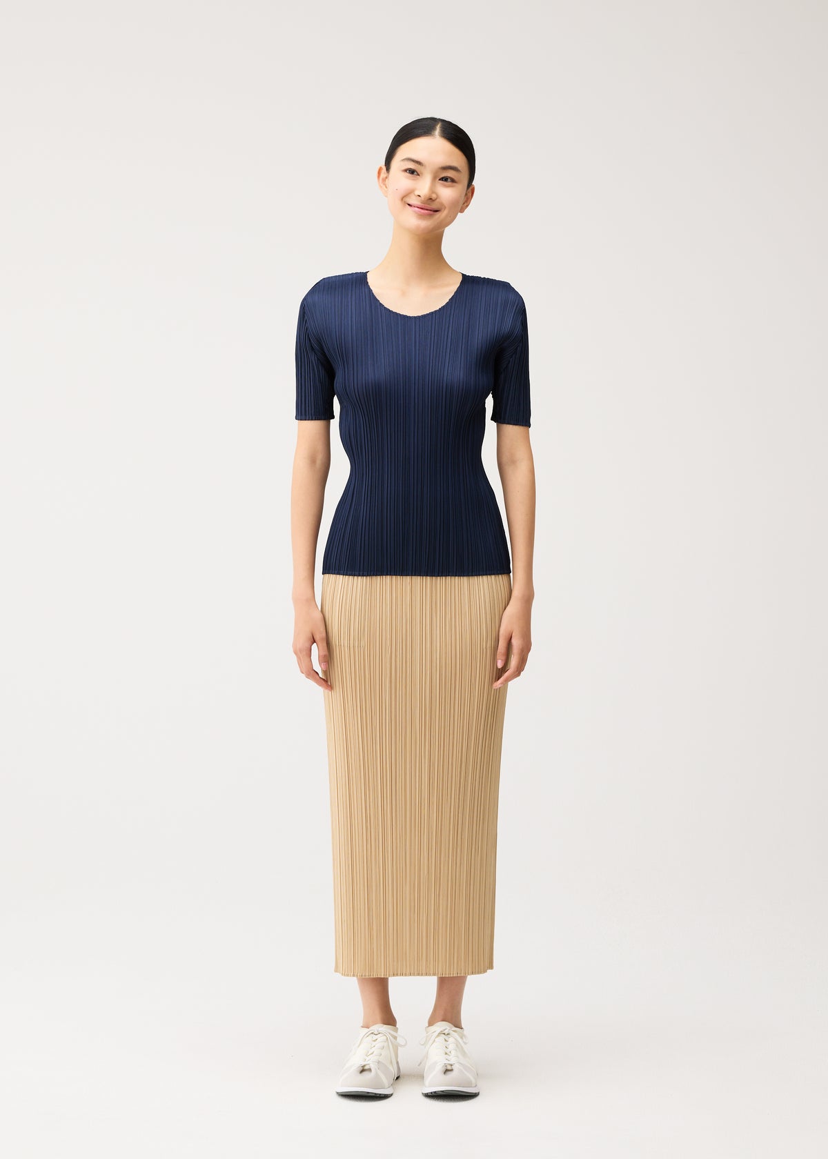 NEW COLORFUL BASICS 5、ウィメンズ_スカート、着用画像1