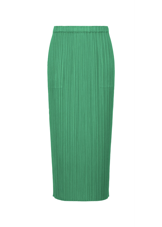NEW COLORFUL BASICS 5、ウィメンズ_スカート、カーキ