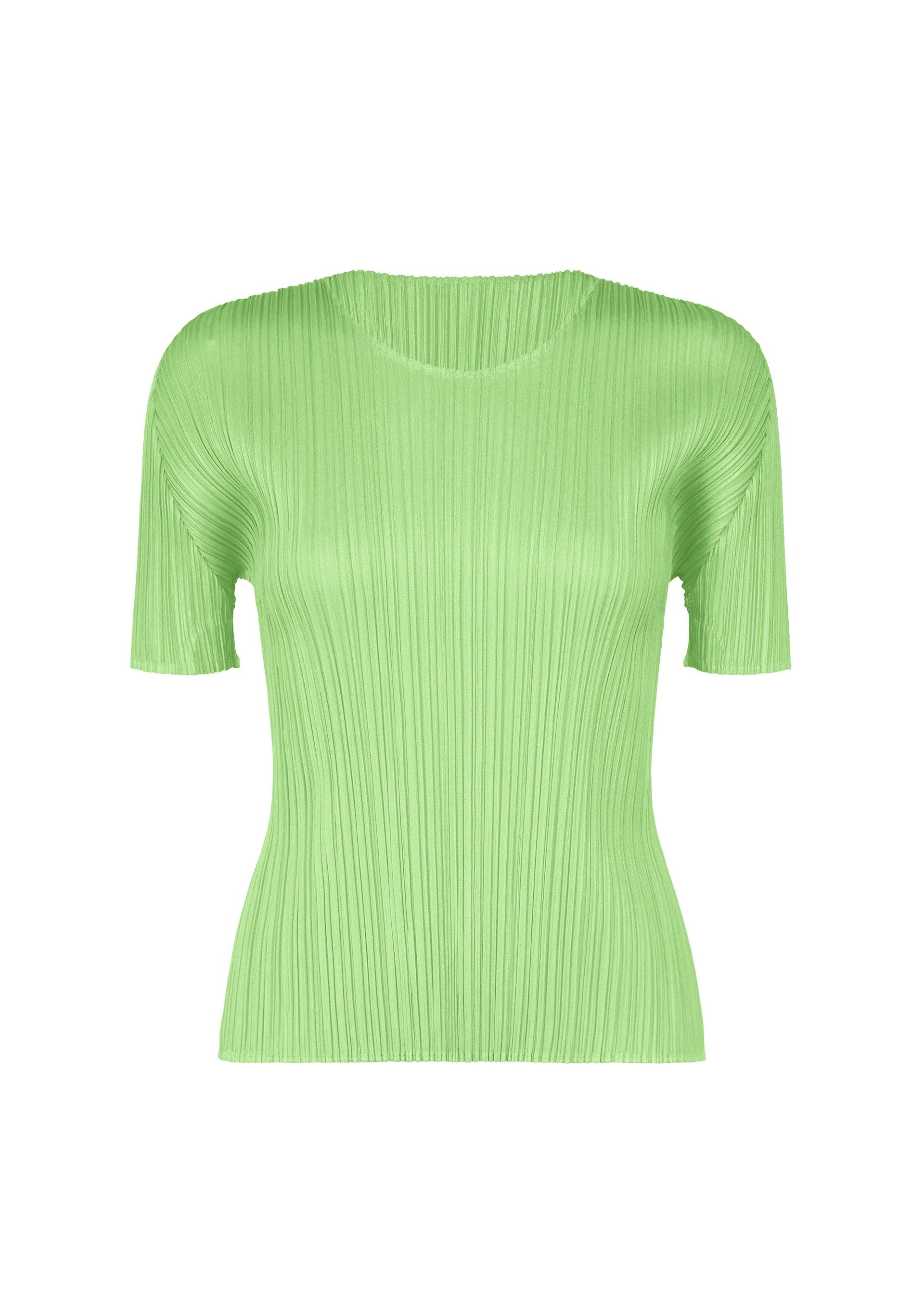 NEW COLORFUL BASICS 4、ウィメンズ_トップス_トップ、グリーン