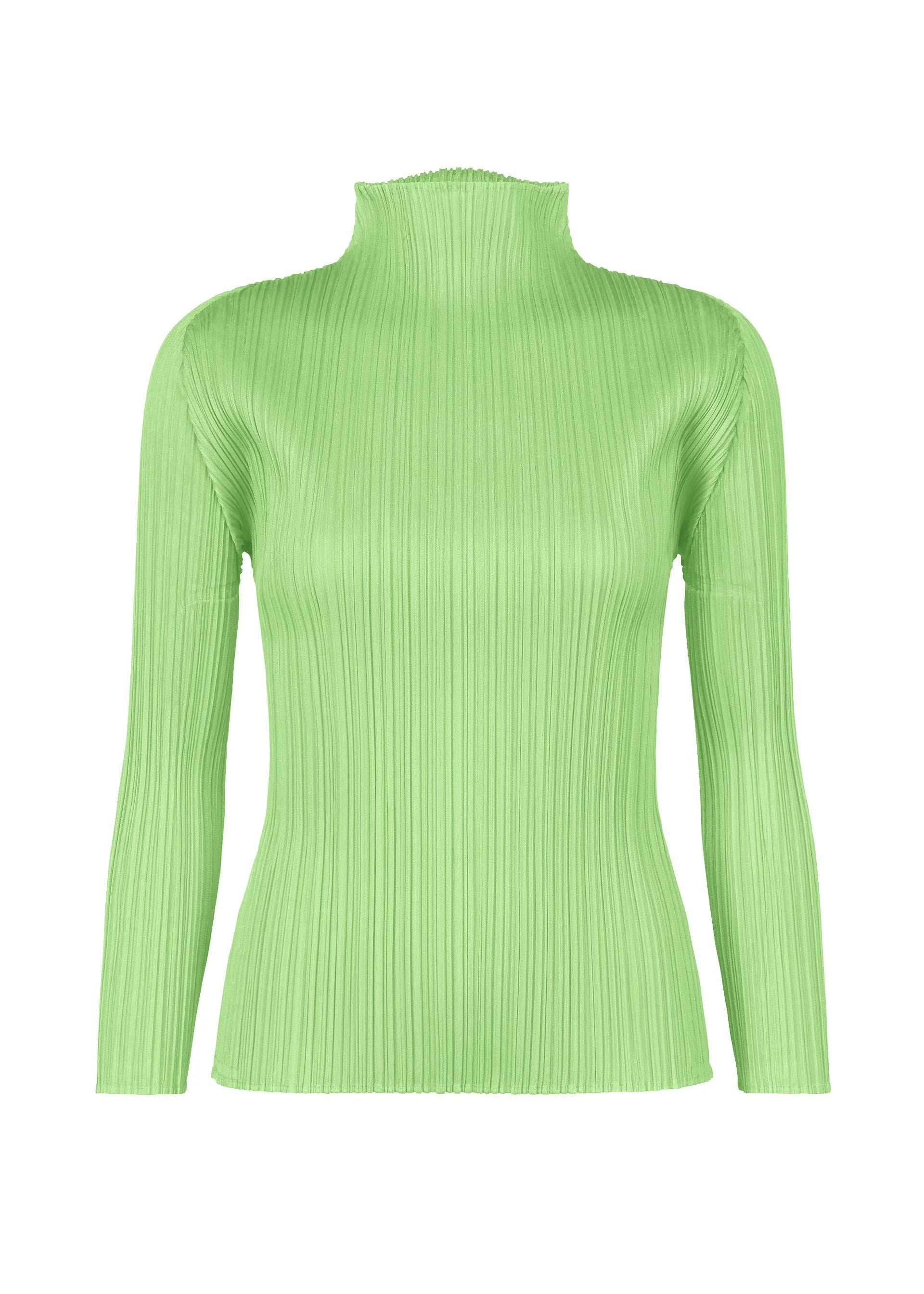 NEW COLORFUL BASICS 4、ウィメンズ_トップス_トップ、グリーン