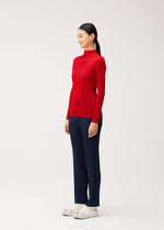 NEW COLORFUL BASICS 5、ウィメンズ_トップス_シャツ、着用画像2