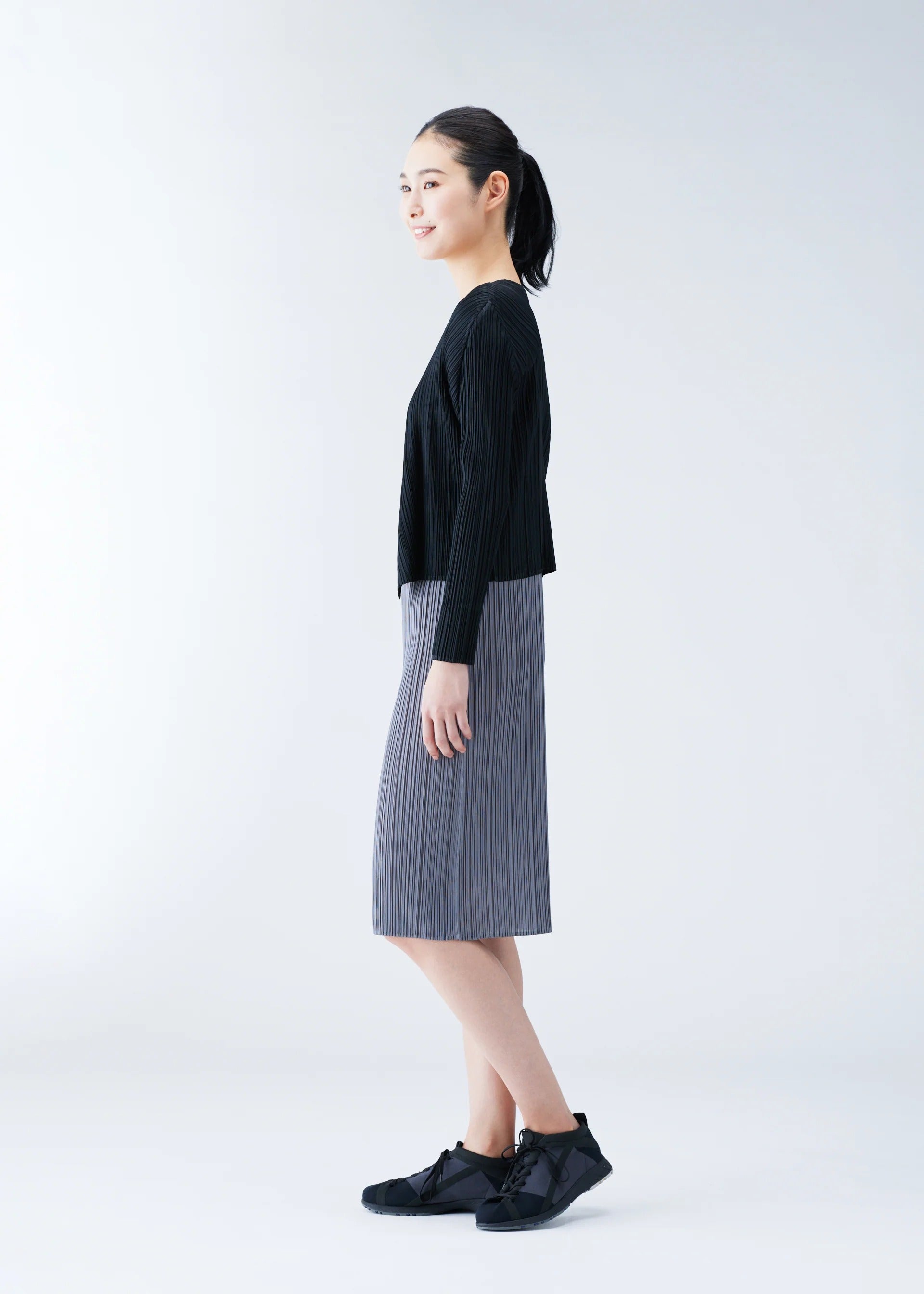 BASICS、ウィメンズ_トップス_カーディガン、着用画像2