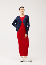 NEW COLORFUL BASICS 5、ウィメンズ_トップス_カーディガン、着用画像4