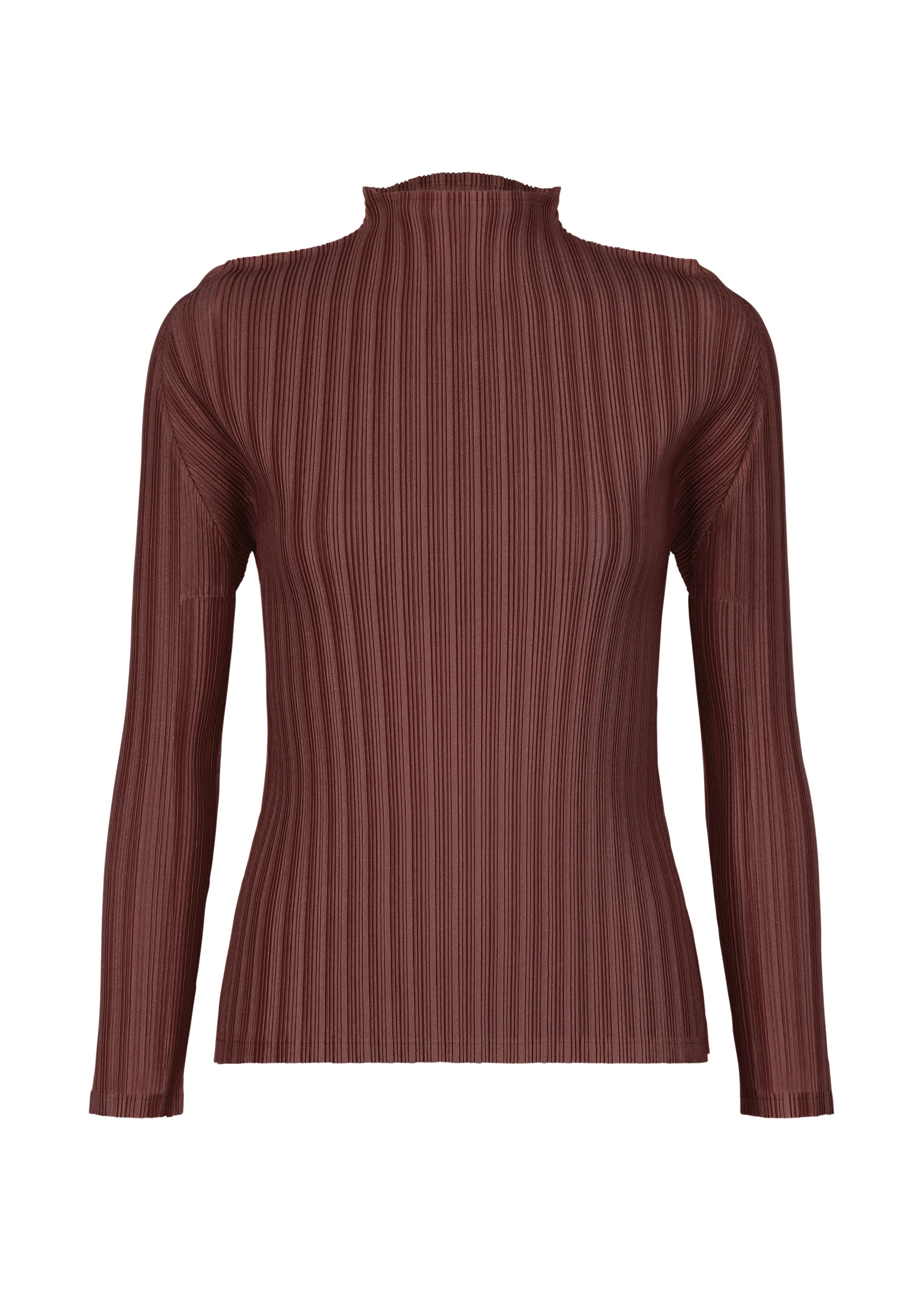 RIB PLEATS JANUARY、ウィメンズ_トップス_トップ、パープル