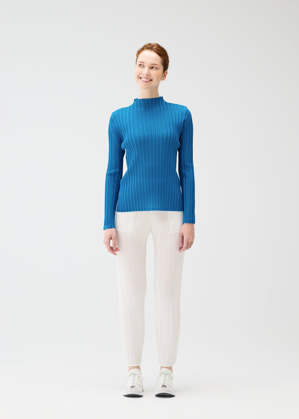 RIB PLEATS FEBRUARY、ウィメンズ_トップス_トップ、着用画像1