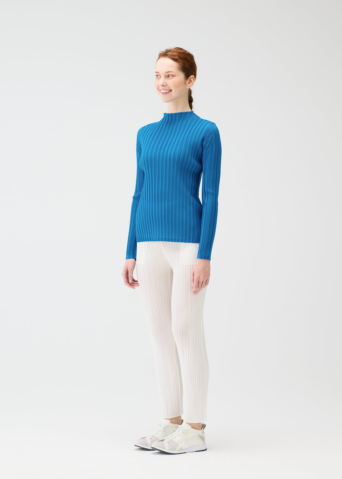 RIB PLEATS FEBRUARY、ウィメンズ_トップス_トップ、着用画像2