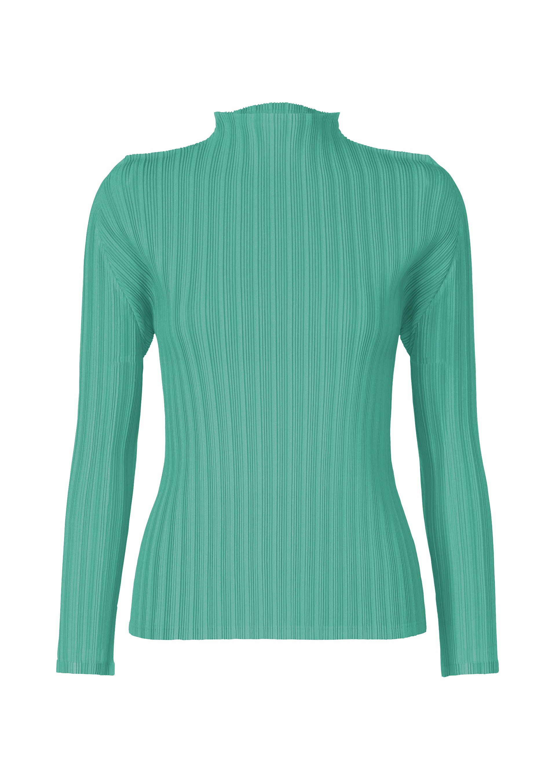 RIB PLEATS FEBRUARY、ウィメンズ_トップス_トップ、カーキ