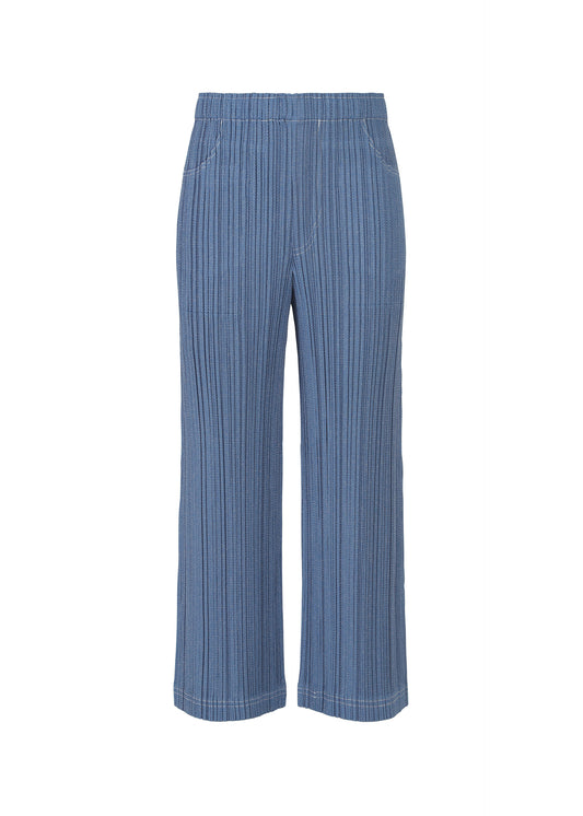 COTTON DENIM、ウィメンズ_パンツ、ブルー