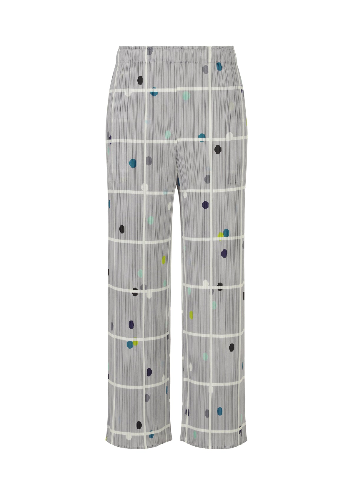 CROSSING DOTS、ウィメンズ_パンツ、グレー