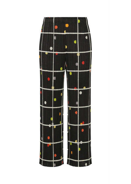 CROSSING DOTS、ウィメンズ_パンツ、ブラック