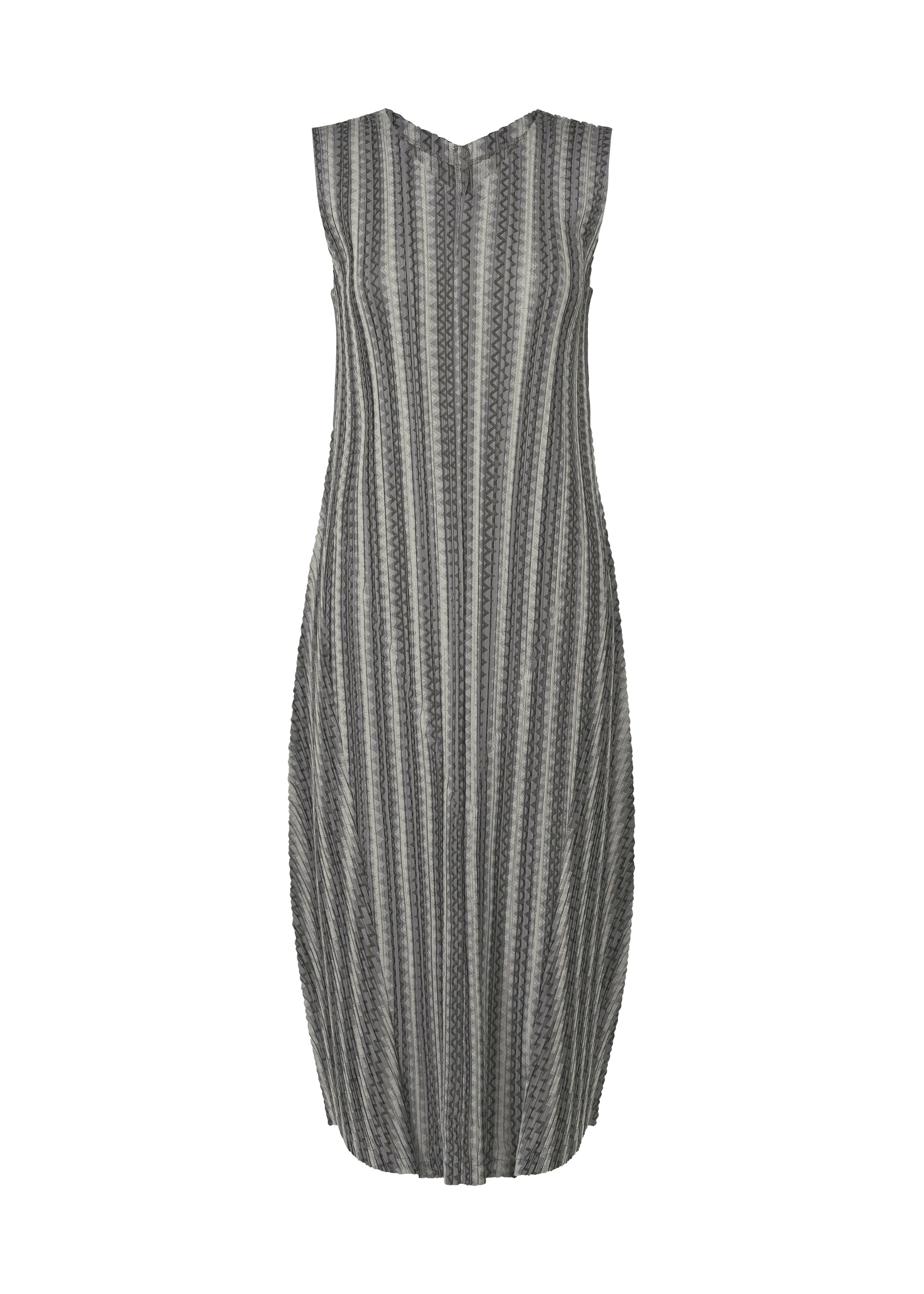 COTTON ZIGZAG、ウィメンズ_ワンピース、グレー