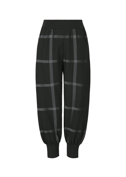 CROSSING KNIT、ウィメンズ_パンツ、ブラック