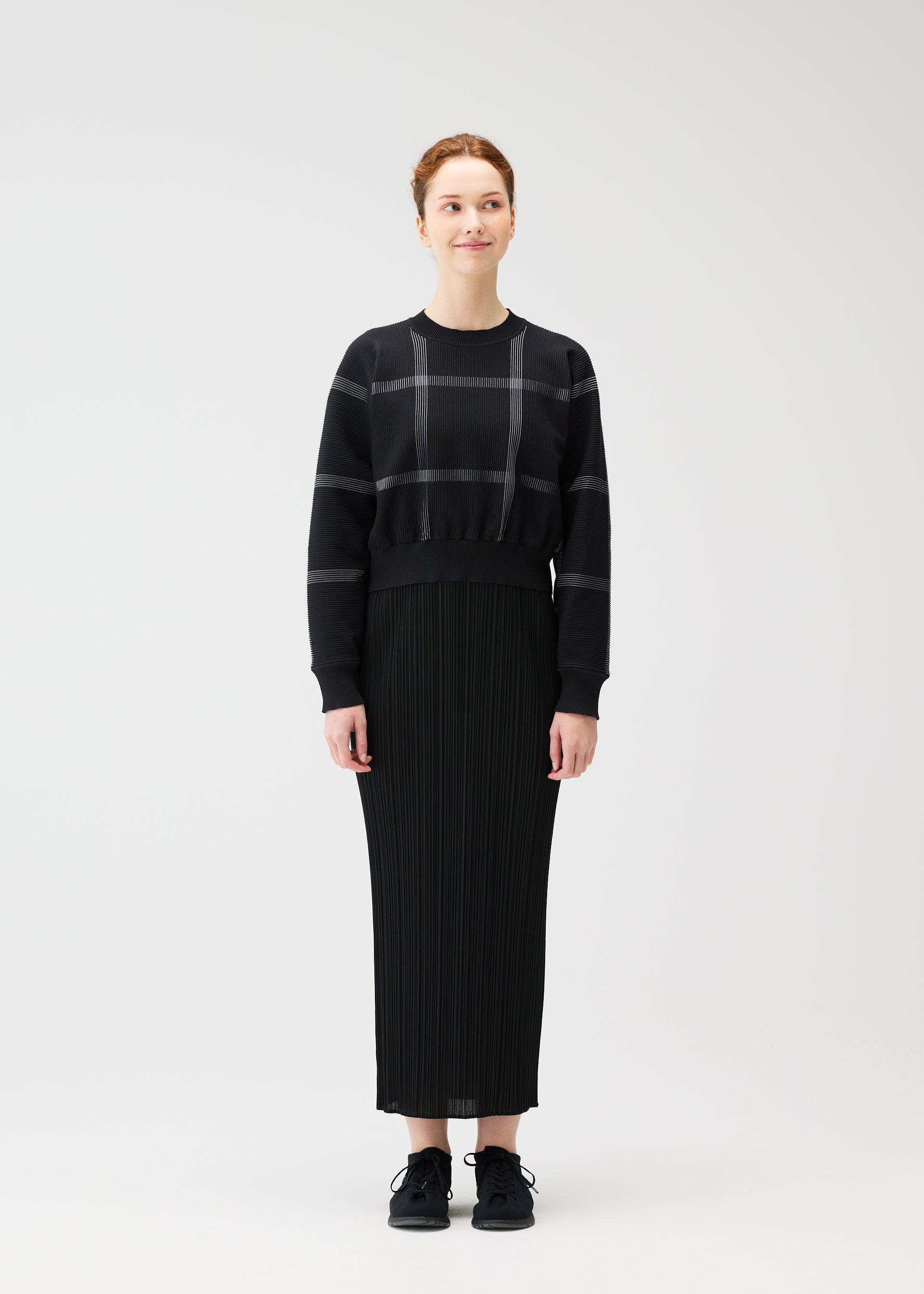 CROSSING KNIT、ウィメンズ_ニット、着用画像1