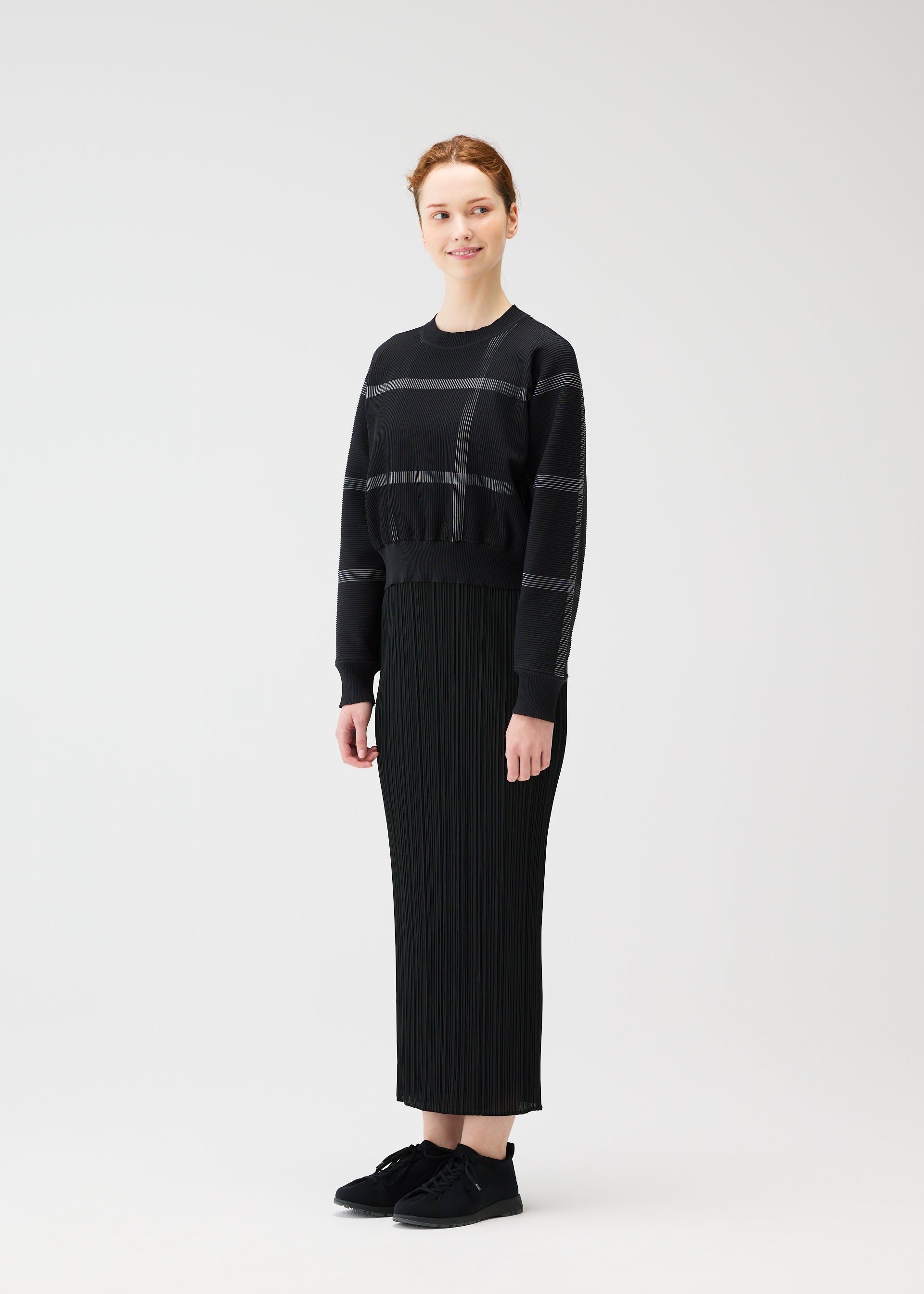 CROSSING KNIT、ウィメンズ_ニット、着用画像2