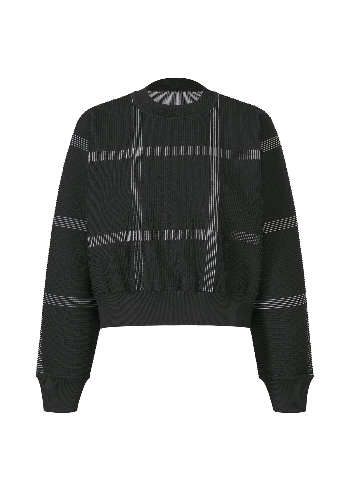 CROSSING KNIT、ウィメンズ_ニット、ブラック
