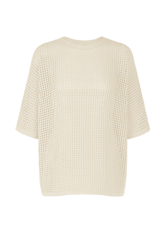 FISHNET KNIT、ウィメンズ_ニット、ホワイト