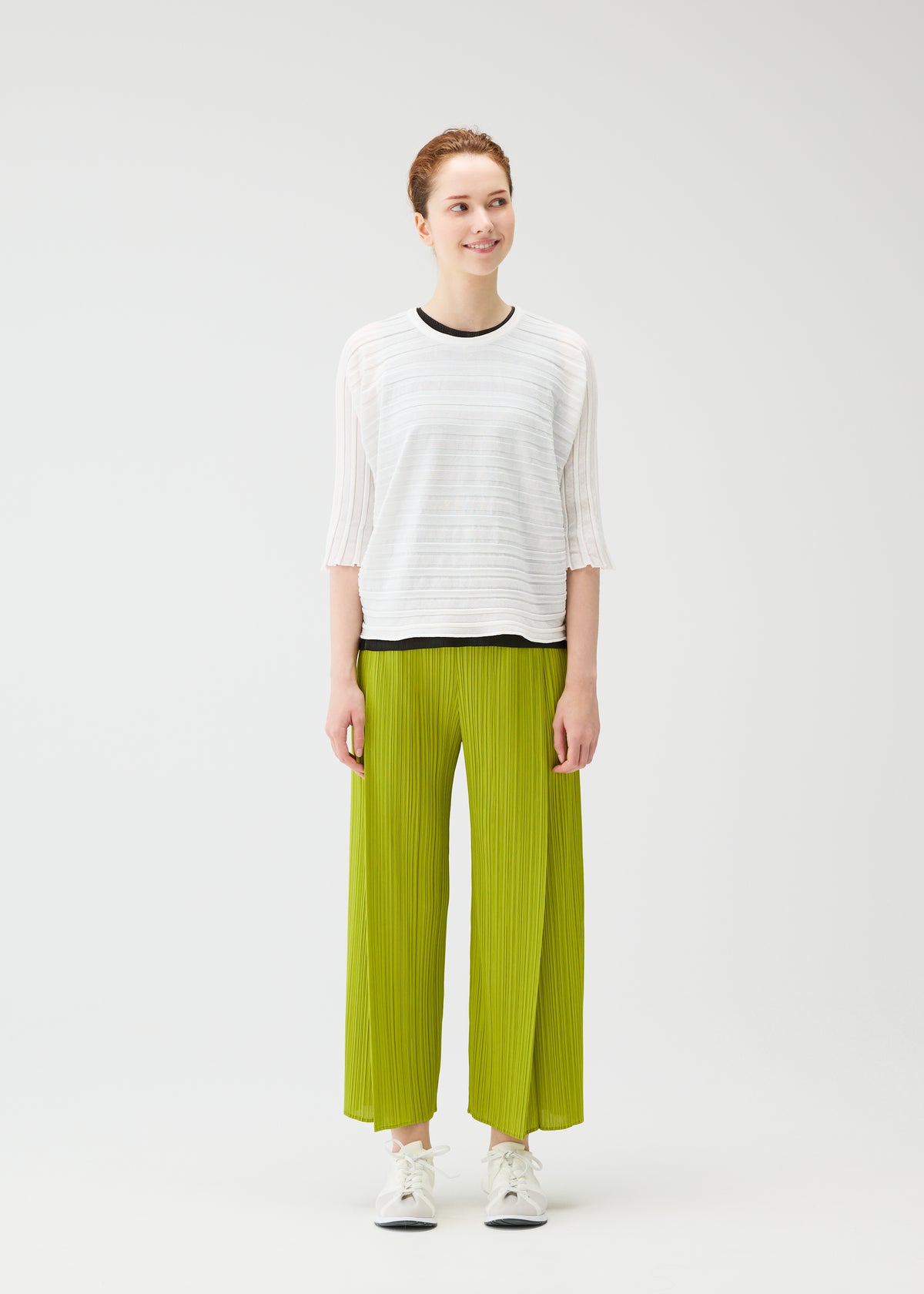 STEP KNIT、ウィメンズ_ニット、着用画像1