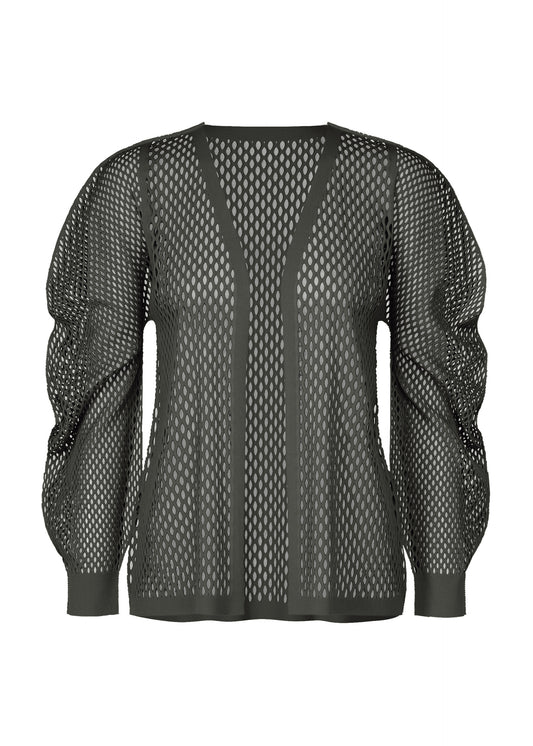 A-POC BASKET、ウィメンズ_トップス_カーディガン、ブラック