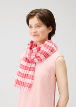 COTTON CHECK SCARF、アクセサリー&その他_ストール、着用画像1