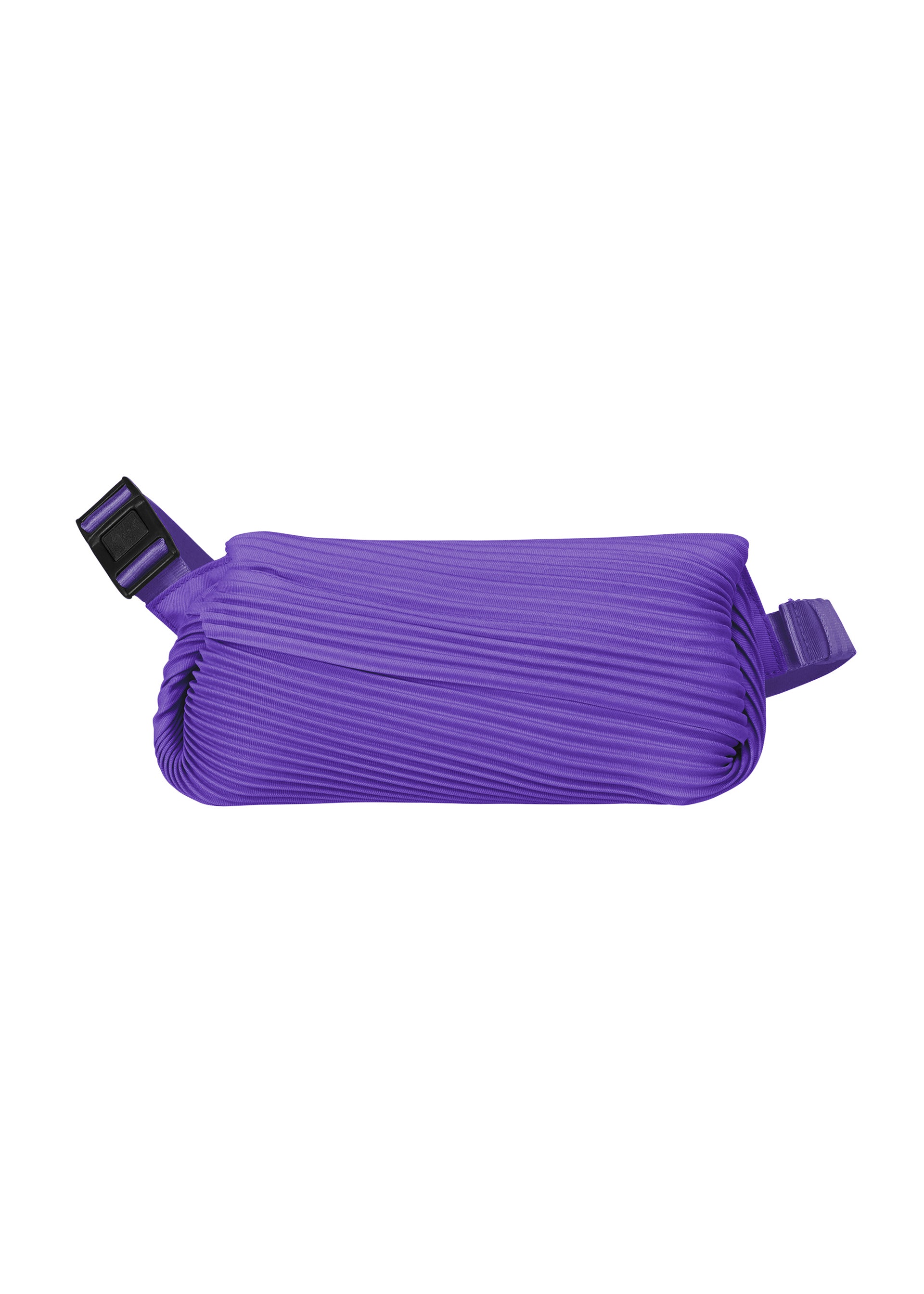 BIAS PLEATS WAIST BAG、バッグ&財布_ショルダーバッグ、パープル