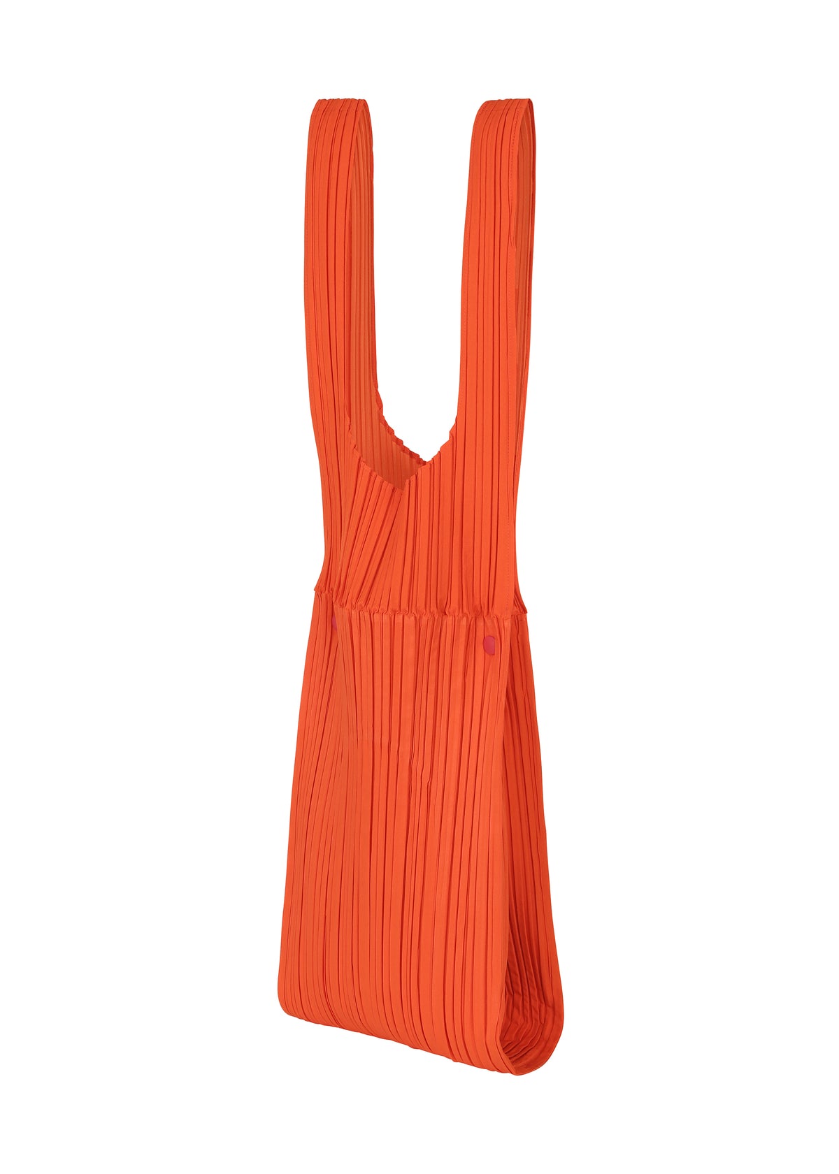 PLEATS BRIDGE BAG、バッグ&財布_トートバッグ、レッド