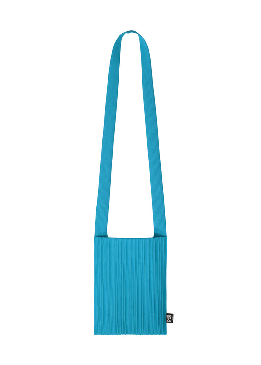 CREPE KNIT BAG、バッグ&財布_ショルダーバッグ、ネイビー