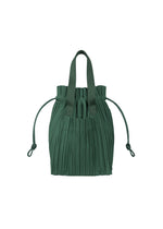 PLEATS TOTE BAG、バッグ&財布_ショルダーバッグ、カーキ