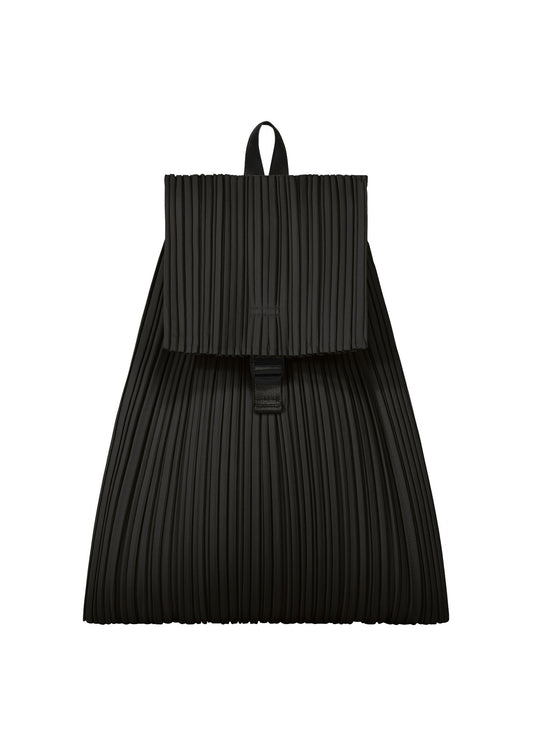 PLEATS KNAPSACK、バッグ&財布_バックパック、ブラック