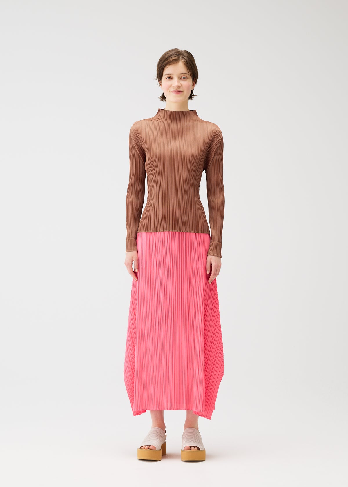 PLEATS KNIT SANDALS、アクセサリー&その他_レッグウェア&シューズ、着用画像1