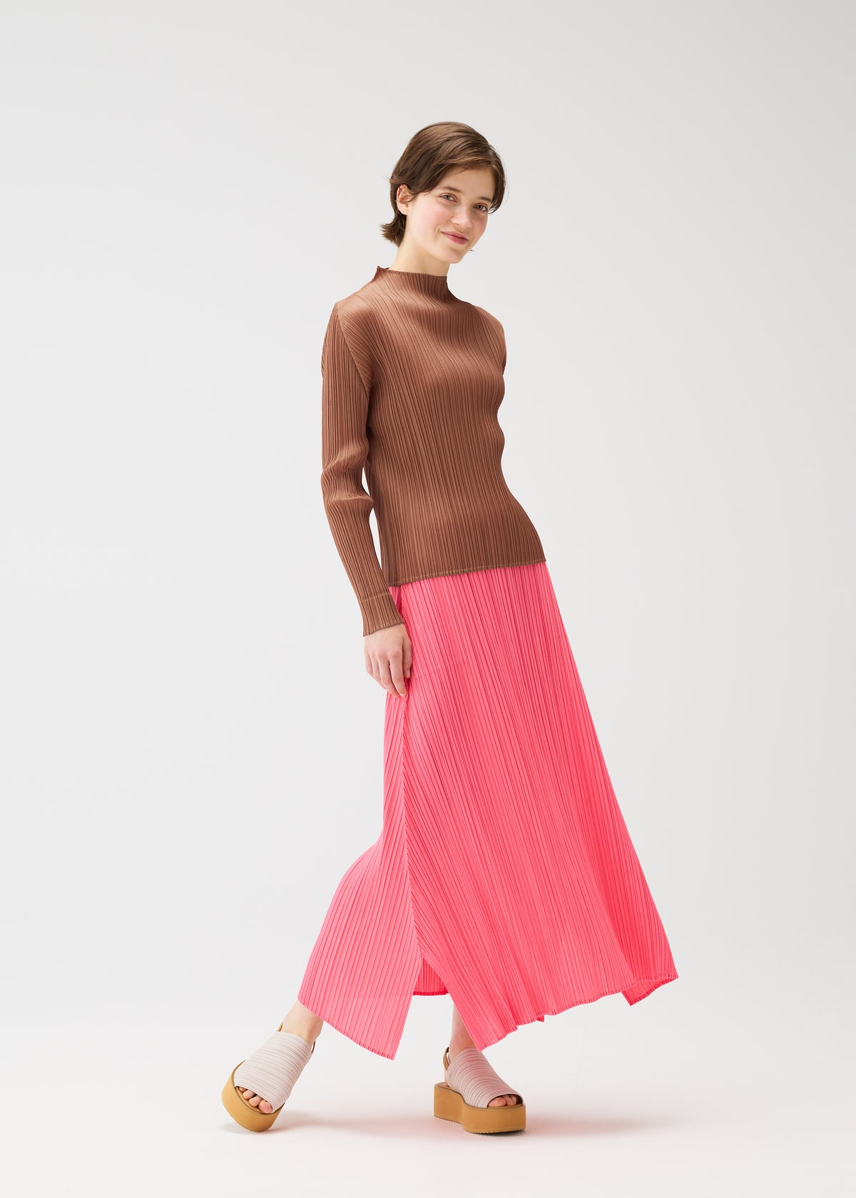 PLEATS KNIT SANDALS、アクセサリー&その他_レッグウェア&シューズ、着用画像4