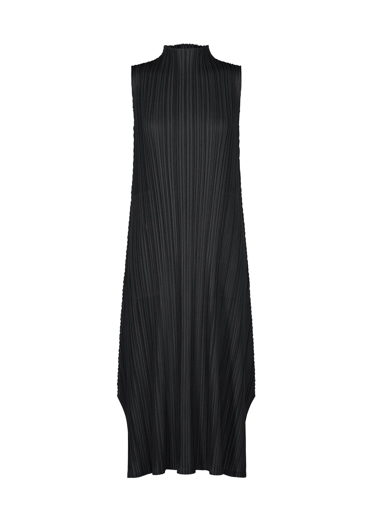 MELLOW PLEATS、ウィメンズ_ワンピース、ブラック