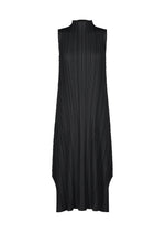 MELLOW PLEATS、ウィメンズ_ワンピース、ブラック